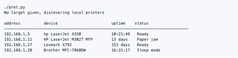 Tryhackme Printer Hacking 101