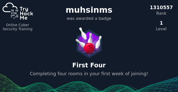 TryHackMe Badge